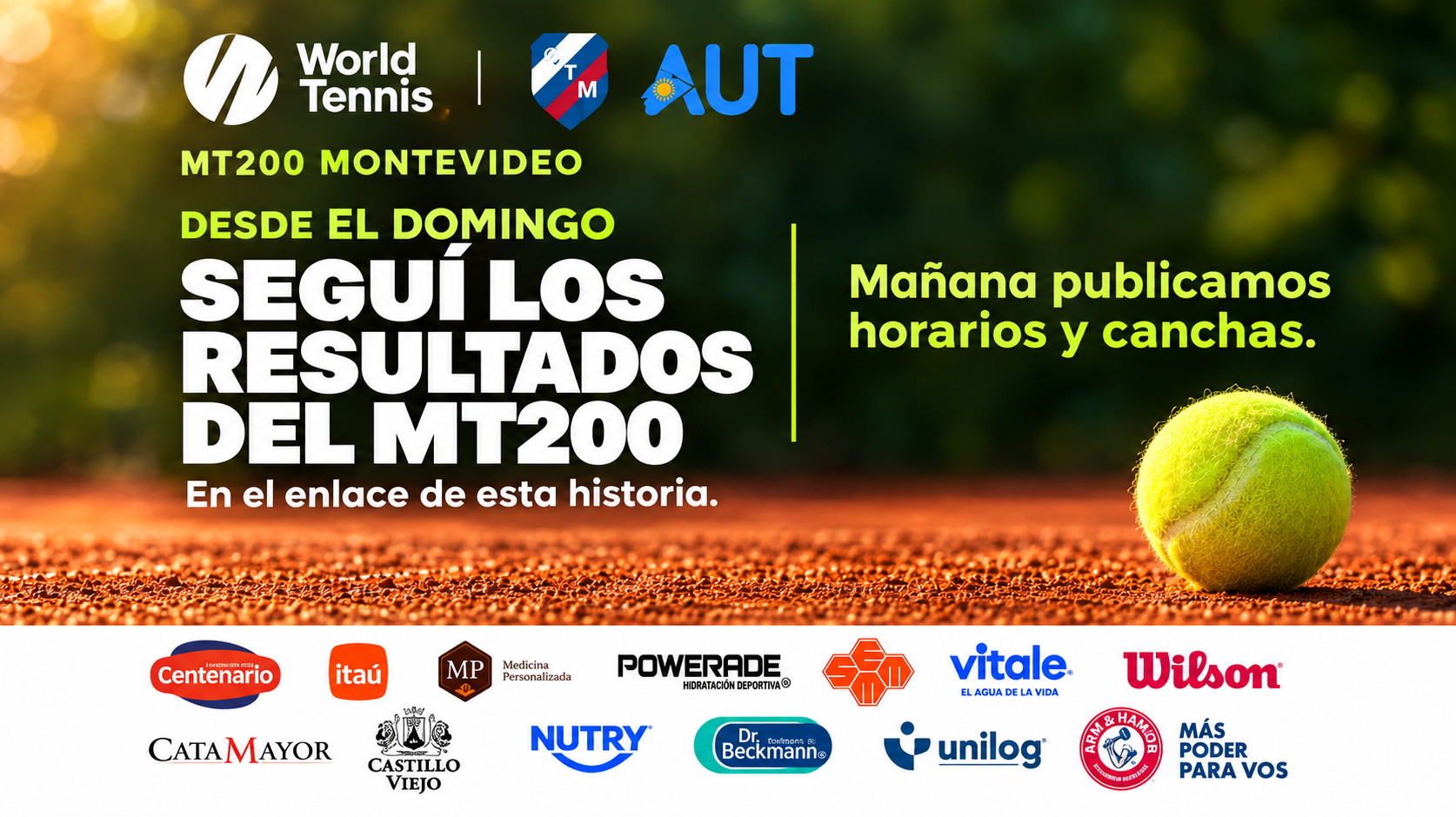 Seugui los Resultados y Canchas del Mt200
